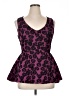 Torrid Purple Sleeveless Blouse Size Med Plus (00) - photo 1