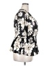 Torrid Floral Black Short Sleeve Blouse Size 2X Plus (2) - photo 4
