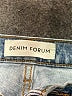 Denim Forum Hearts Blue Jeans Size 25 waist - photo 4