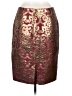 Sunny Leigh 100% Polyester Paisley Burgundy Formal Skirt Size 6 - photo 2