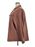 Shein Curve 100% Polyester Brown Long Sleeve Button-Down Shirt Size 20 Plus (4) - photo 5