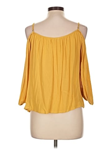 Bleuh Ciel 3/4 Sleeve Blouse (view 2)
