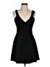 Aryeh 100% Cotton Solid Black Cocktail Dress Size L - photo 1