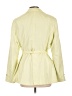 Calvin Klein 100% Polyester Yellow Trenchcoat Size 10 - photo 2