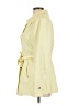 Calvin Klein 100% Polyester Yellow Trenchcoat Size 10 - photo 5