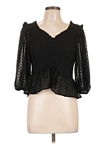 Topshop 3/4 Sleeve Blouse (view 1)