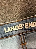 Lands' End Solid Blue Jeans Size 30 waist (estimated) - photo 7