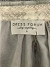 Dress Forum 100% Polyester Silver Long Sleeve Blouse Size L - photo 7