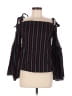 Intermix Black Long Sleeve Blouse Size M - photo 1