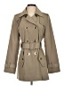 Calvin Klein 100% Polyester Tan Trenchcoat Size S - photo 1