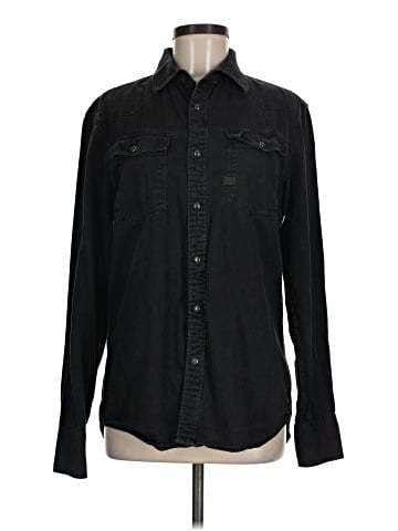G-Star RAW Long Sleeve Button-Down Shirt (view 1)