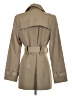 Calvin Klein 100% Polyester Tan Trenchcoat Size S - photo 2