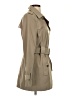Calvin Klein 100% Polyester Tan Trenchcoat Size S - photo 4