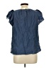 Alfani Blue Short Sleeve Blouse Size 14 - photo 2