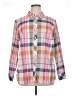 Talbots 100% Cotton Plaid Pink Long Sleeve Button-Down Shirt Size 1X - photo 1
