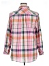 Talbots 100% Cotton Plaid Pink Long Sleeve Button-Down Shirt Size 1X - photo 2