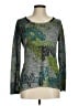 One World Green Long Sleeve Top Size M (petite) - photo 1