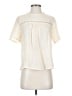Active USA Ivory Short Sleeve Blouse Size S - photo 1