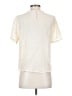 Active USA Ivory Short Sleeve Blouse Size S - photo 2
