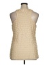 Saint Tropez West Ivory Sleeveless Blouse Size XL - photo 2