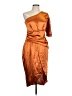 Unbranded Orange Cocktail Dress Size L - photo 1