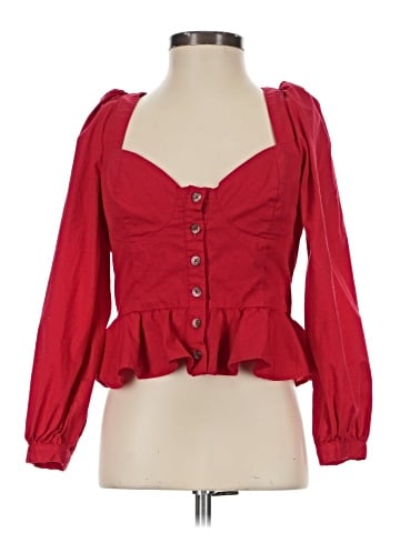 Song of Style 3/4 Sleeve Blouse (view 1)