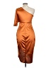 Unbranded Orange Cocktail Dress Size L - photo 2