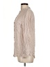 Love Tree 100% Rayon Stripes Tan Long Sleeve Button-Down Shirt Size L - photo 5