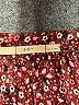 Gibson 100% Polyester Burgundy 3/4 Sleeve Blouse Size S - photo 7