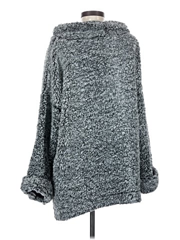 Sunday in Brooklyn Poncho (view 2)