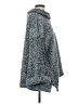 Sunday in Brooklyn Tweed Gray Poncho Size S - photo 4