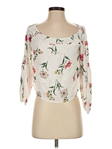 Hollister 3/4 Sleeve Blouse (view 1)
