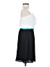 Express 100% Polyester Color Block Black Casual Dress Size 0 - photo 4