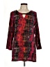 Sunny Leigh Red 3/4 Sleeve Blouse Size L - photo 1