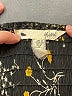 Yumi 100% Polyester Paisley Black Cocktail Dress Size M - photo 4