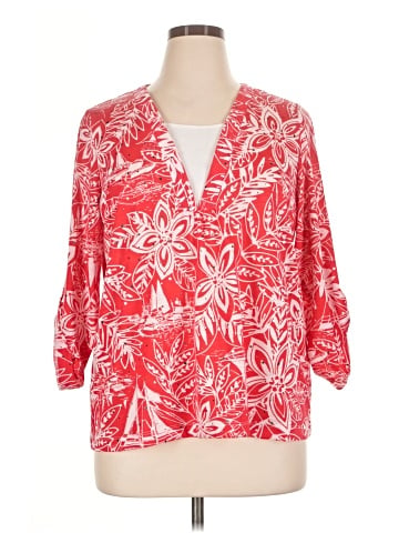 Cathy Daniels 3/4 Sleeve Blouse (view 1)