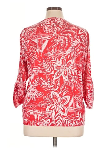 Cathy Daniels 3/4 Sleeve Blouse (view 2)