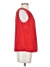 Liz Claiborne 100% Polyester Red Sleeveless Blouse Size S - photo 4
