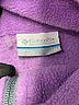 Columbia 100% Polyester Purple Fleece Size M - photo 3