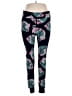 Lularoe Print Black Active Pants Size 1X (Tall & Curvy) - photo 1