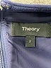 Theory Solid Blue Casual Dress Size 2 - photo 7