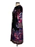 Donna Morgan Print Black Cocktail Dress Size 4 - photo 5