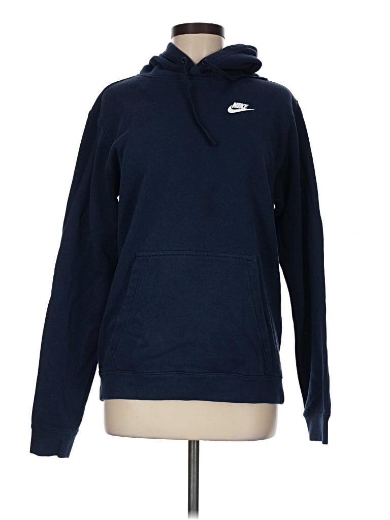 Pre-owned Nike Pullover Hoodie In Blue