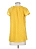Daniel Rainn 100% Polyester Yellow Short Sleeve Blouse Size 8 - photo 2