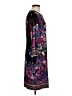 Donna Morgan Print Black Cocktail Dress Size 4 - photo 4