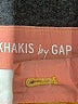 Gap Stripes Orange Khaki Shorts Size 6 - photo 3