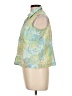 Brisas 100% Cotton Green Sleeveless Button-Down Shirt Size L (petite) - photo 5