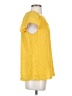 Daniel Rainn 100% Polyester Yellow Short Sleeve Blouse Size 8 - photo 4