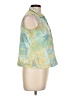 Brisas 100% Cotton Green Sleeveless Button-Down Shirt Size L (petite) - photo 4