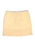 Greg Norman 100% Polyester Solid Yellow Formal Skirt Size 8 - photo 1